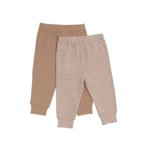 4Baby 2 Pack Legging Hedgehog Natural | Baby Bunting AU