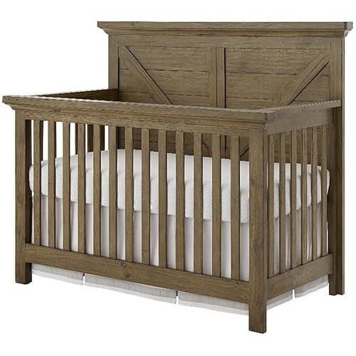 Westwood Design Westfield Traditional 4 in 1 Convertible Crib Harvest Brown