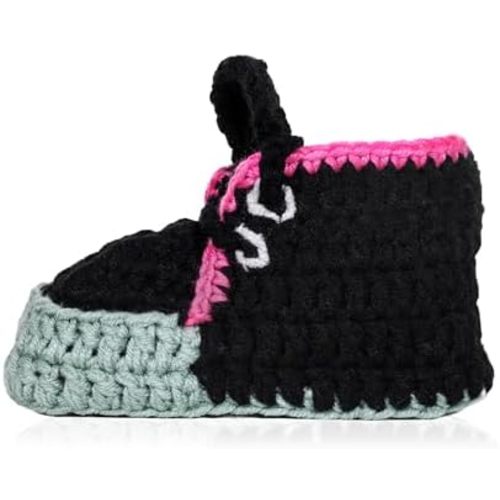Diaper Book Club Baby Sneakers Crochet Hypebeast Shoes for Toddler Sneakerheads, Soft Booties for Boys & Girls, Designer Kids Fashion, Breathable & Comfortable Children's Kicks