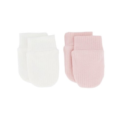 Light Pink Baby 2Pk Mittens | Best&Less™ Online