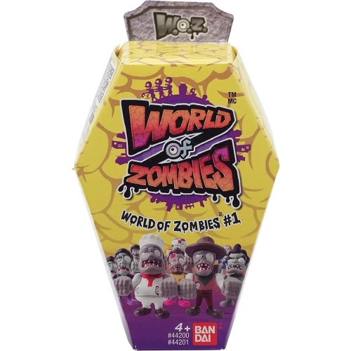 World of Zombies Pack of 1 Surprise Figure Picked Randomly