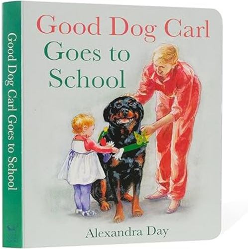 Good Dog Carl Goes to School Board Book (Good Dog Carl Collection)