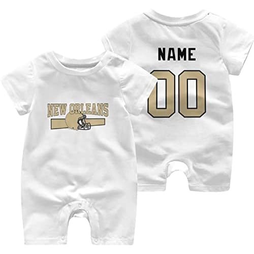 ANTKING Baby Clothes Personalized Custom Baby Name and Number for Boy Girl Gift