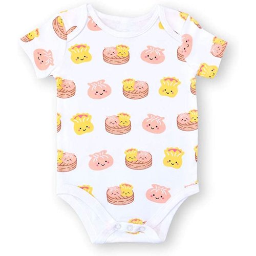 The Wee Bean Organic Cotton Onesie Baby Bodysuit, Soft and Comfortable Baby Onesies Made from Organic Cotton and Spandex
