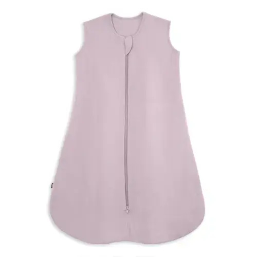 HALO - 1.5 TOG supersoft bamboo wearable blanket, double zipper sleeping bag with weighted feel - mauve