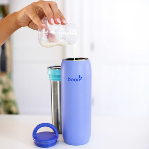 Boon Frosh Portable Stainless Steel Milk Chiller - 24 fl oz