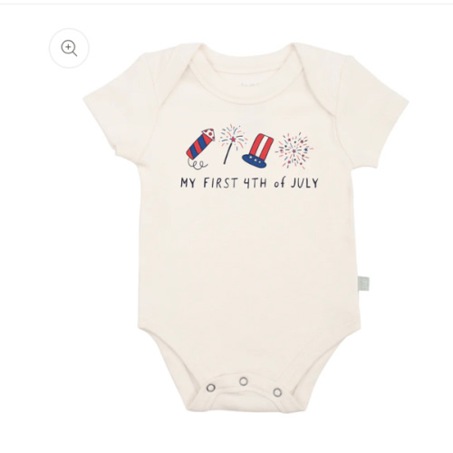 Finn + Emma - My First 4th of July - 3 to 6 months