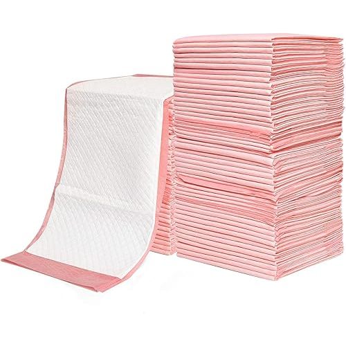 Rocinha Disposable Changing Pads for Baby 24 Inches x 17 Inches Disposable Underpads Waterproof Diaper Changing Pad Breathable Underpads Bed Table Protector Mat Changing Pad Liner