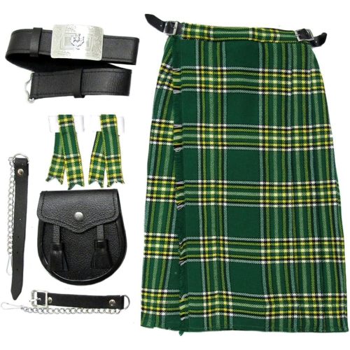 Tartanista Irish Baby/Babies & Boys Outfit - Kilt, Sporran Belt & Flashes 0-14