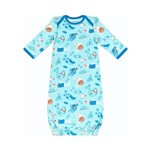 Reef Rascals Bamboo Layette Gown