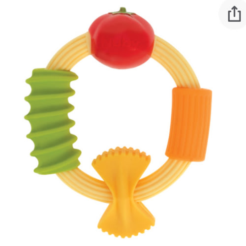 Pasta Silicone Teething Ring