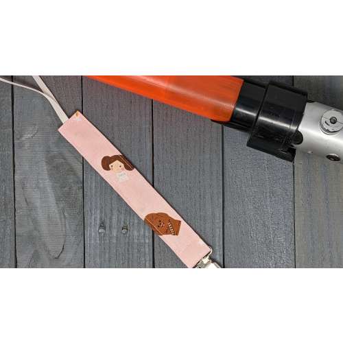 Princess Leia Universal Pacifier Clip