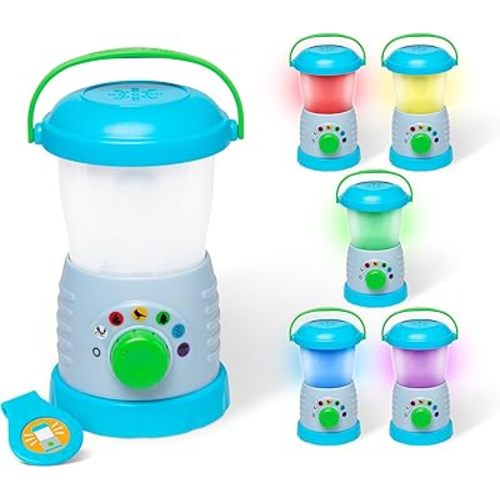 Melissa & Doug Let’s Explore Light & Sound Camping Lantern Play Set