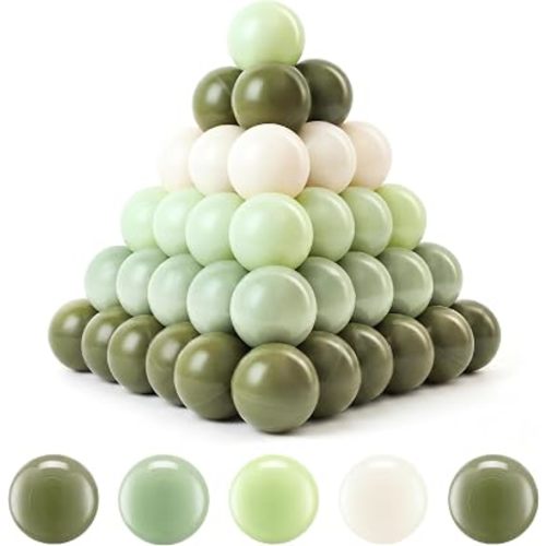 Clear Ball Pit Balls - Crush Proof Plastic Toy Balls for Boys and Girls
