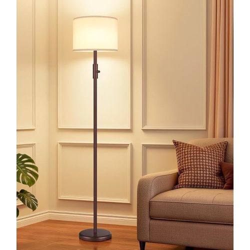 Dimmable Floor Lamp - Brown