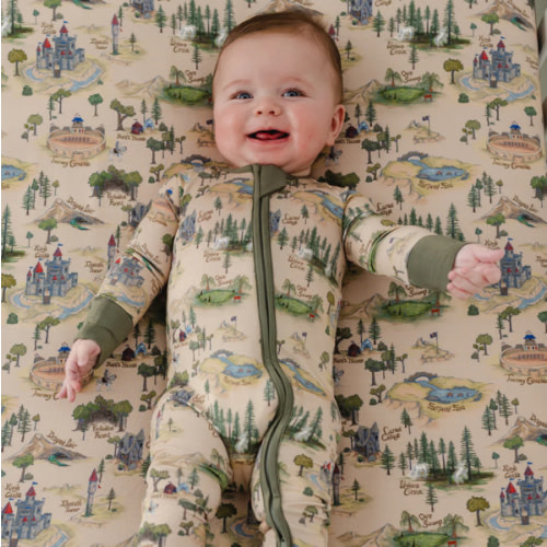 Fantasy Forest Bamboo Sleeper - Little Crowns & Capes