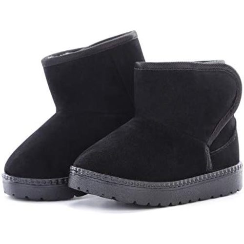 Girls Boys Warm Winter Boots Kids Outdoor Snow Boots(Toddler/Little Kid)