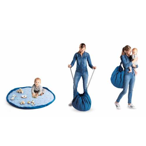 Padded baby mat with air balloon print | Play&Go - Play & Go store