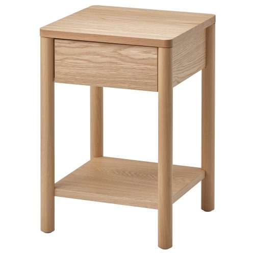 TONSTAD Nightstand - oak veneer 15 3/4x15 3/4x23 1/4 "