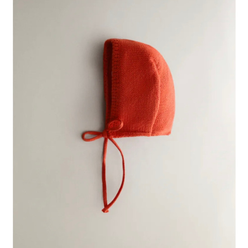 BABY KNIT BONNET - Red | ZARA United States
