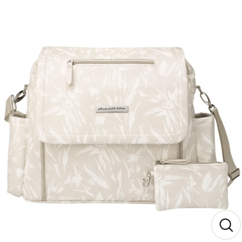 Boxy Backpack Deluxe in Linen Blossoms