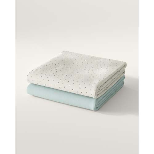 Stardust Sheet Set | Organic Crib Sheets | Nestig