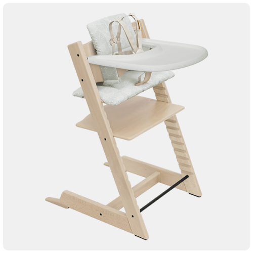 Stokke Tripp Trapp High Chair, Cushion & Tray ($397)
