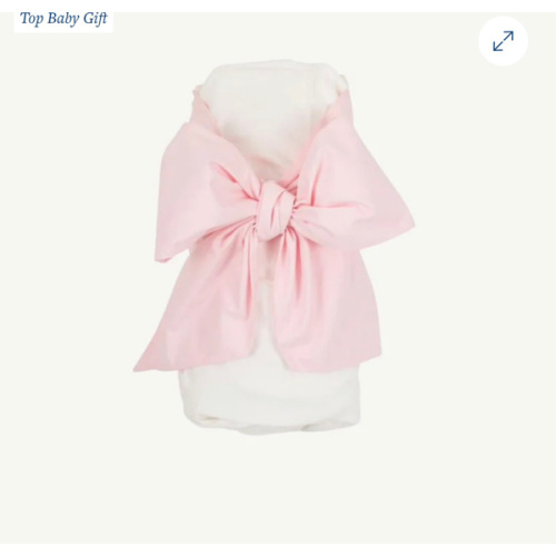 Bow Swaddle ® - Palm Beach Pink