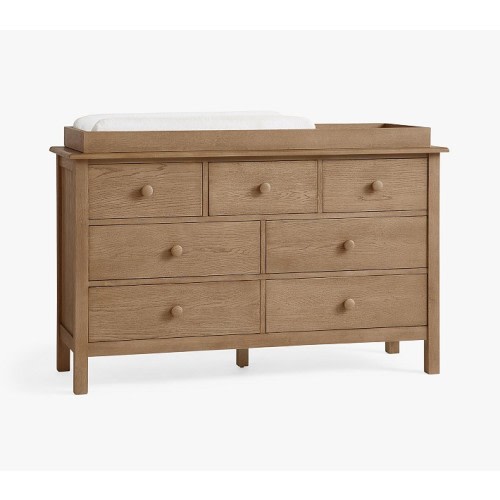 Kendall 7-Drawer Dresser & Topper Set (55w x 19d")