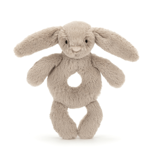 Bashful Beige Bunny Ring Rattle 2024
