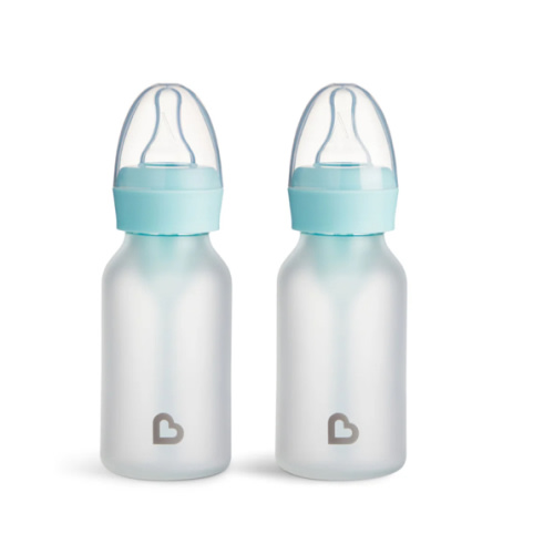 Bond™ Silicone Glass Bottle 4oz or 8oz, 2pk | Munchkin