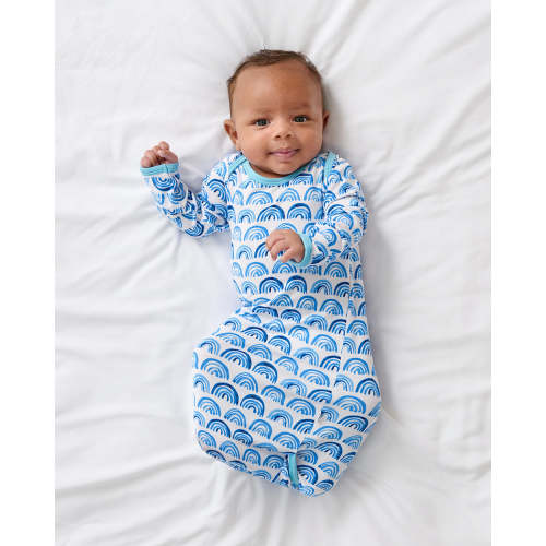 Blue Rainbows Infant Gown - Little Sleepies