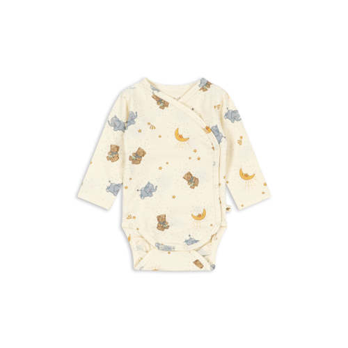 BASIC LONG SLEEVE NEWBORN BODY - cucciolo