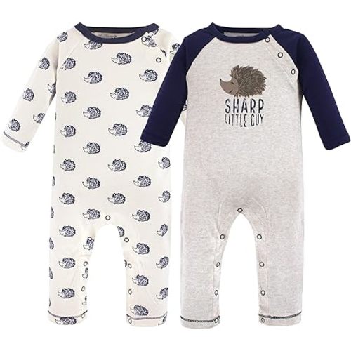 Touched by Nature Baby-Girls Organic Cotton Coveralls