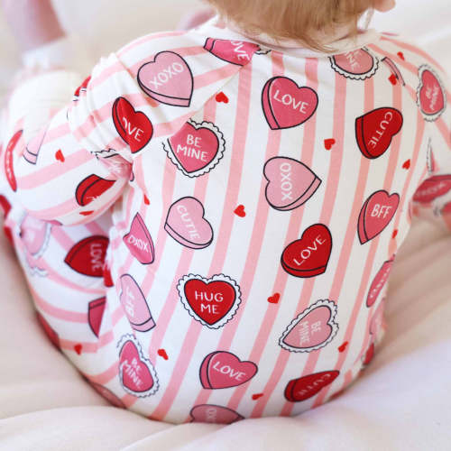 Sweet Like Candy Convertible Zip Romper | Pink