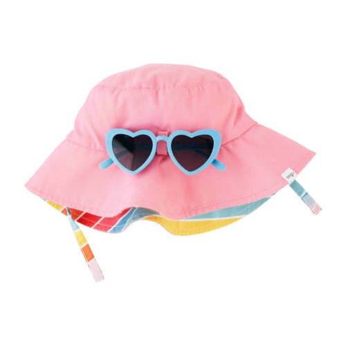 SUN HAT AND SUNGLASS SET