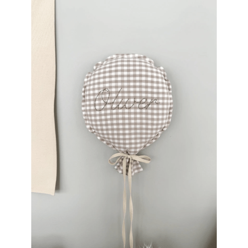 Fabric Name Balloons