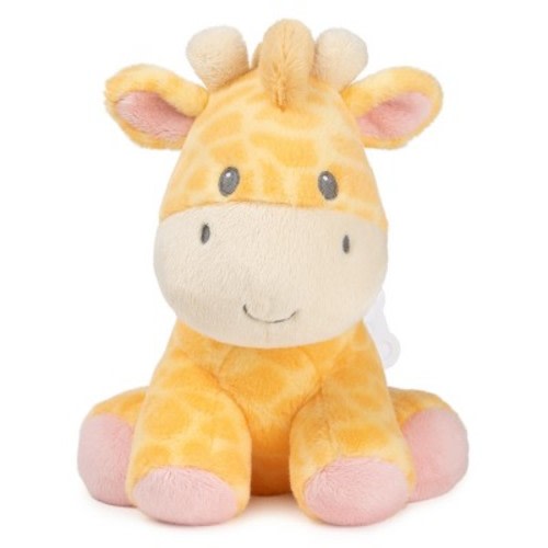 Baby GUND Safari Friends Giraffe Keywind Musical Plush, Plays Brahms’ Lullaby, Stuffed Animal Sensory Toy for Ages 10 Months and Up, Yellow,