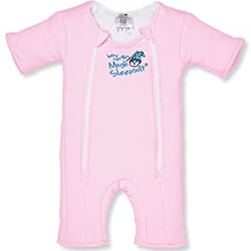 Baby Merlin's Magic Sleepsuit - 100% Cotton Baby Transition Swaddle - Baby Sleep Suit - Pink - 3-6 Months : Clothing, Shoes & Jewelry