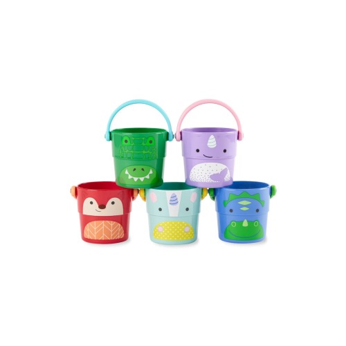 5-Piece Zoo® Stack/Pour Buckets