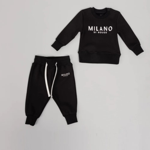 Lux Baby Signature Sweatsuit 0-3M
