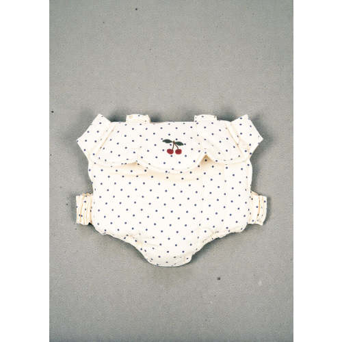 Estate Dot Doll Carrier | Konges Sløjd Navy Dots | Cherry Detail – Playroom Collective