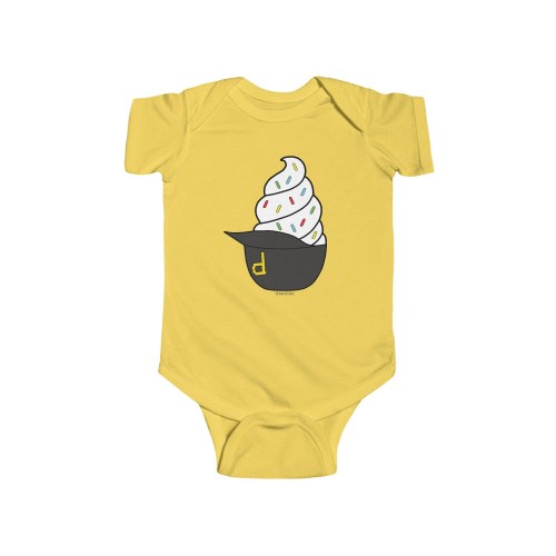 Pittsburgh | Baseball INFANT Ice Cream Helmet Baby One-Piece Bodysuit NB-24M
