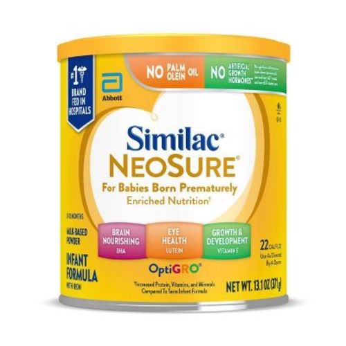 Similac NeoSure Powder Infant Formula - 13.1oz: Brain Development, Growth Support, Prematurity, Gluten-Free