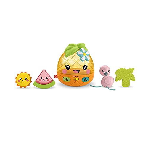 Fisher-Price Paradise Pals Magical Lights & Tunes Pineapple, electronic learning toy with music and lights for baby ages 6-36 months (Amazon Exclusive)