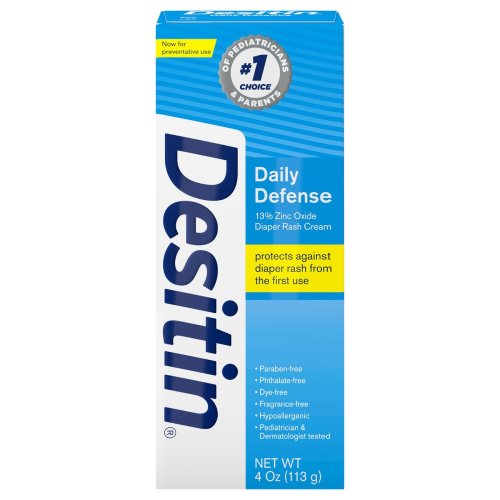 Desitin Daily Defense Baby Diaper Rash Cream with Zinc Oxide
