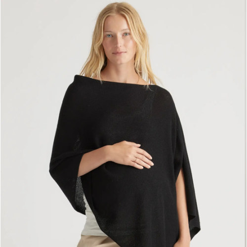 Lightweight Cotton Cashmere Nursing Shawl