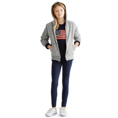 Big, Little and Toddler Girls French Terry Hoodie