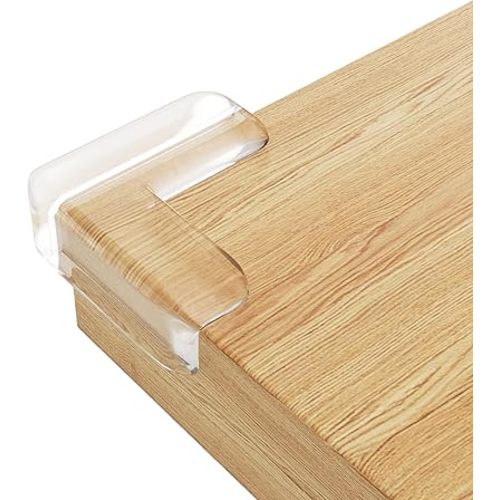 40 Pack Corner Protector Baby, L-Shaped Baby Proof Corners and Edges, Clear Table Corner Covers Baby, Baby Corner Protector Guards, Corner Guards for Table Edges & Sharp Corners