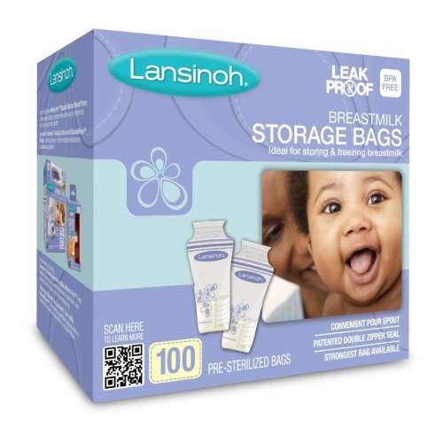 Lansinoh Milk Storage Bags - 100 Count